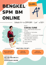 Load image into Gallery viewer, SPM马来文 Bengkel SPM BM