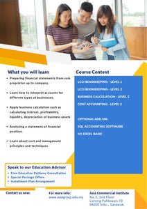 LCCI Diploma in Accounting (Level 2) 2023